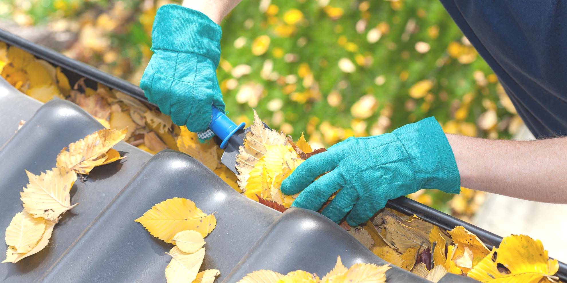 dakgoot reinigen in @city